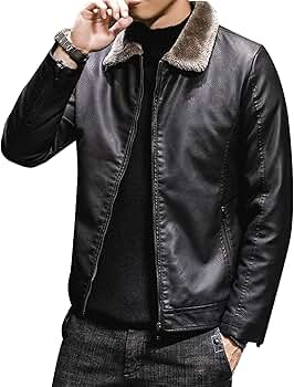 ジャケット・アウター Nubuck Leather Padding Zip-up Jacket. 71f7+4IXJsL._AC_AC_SY350_QL65_.jpg